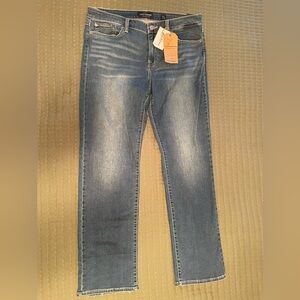 Lucky Brand Sweet Straight Leg Denim Blue Jeans 14/32